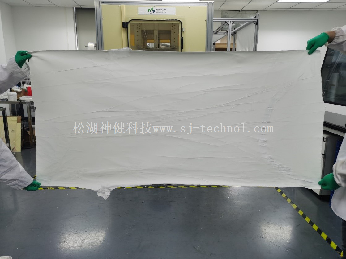 电纺高分子纳米纤维自支撑厚膜